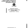 John Deere 5055E, 5065E, 5075E Tractors (European Edition) Operator's Manual (OMSJ20850)