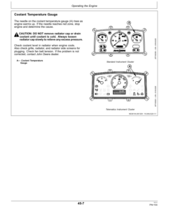 Alternative view of John Deere 5036D, 5038D, 5039D, 5042D, 5045D, 5050D, 5105D, 5205D, 5005D Tractors (India) Operator's Manual (OMSJ20895)