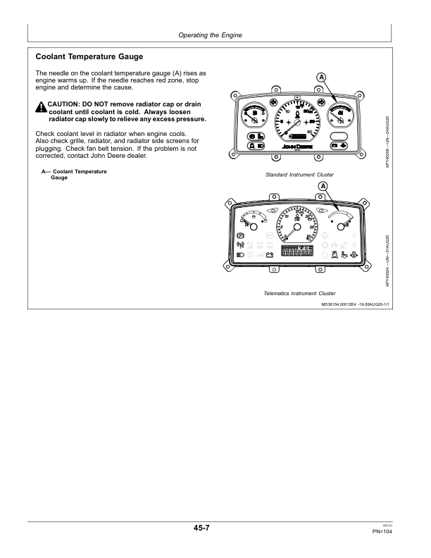 John Deere 5036D, 5038D, 5039D, 5042D, 5045D, 5050D, 5105D, 5205D, 5005D Tractors (India) Operator's Manual (OMSJ20895) - Image 2