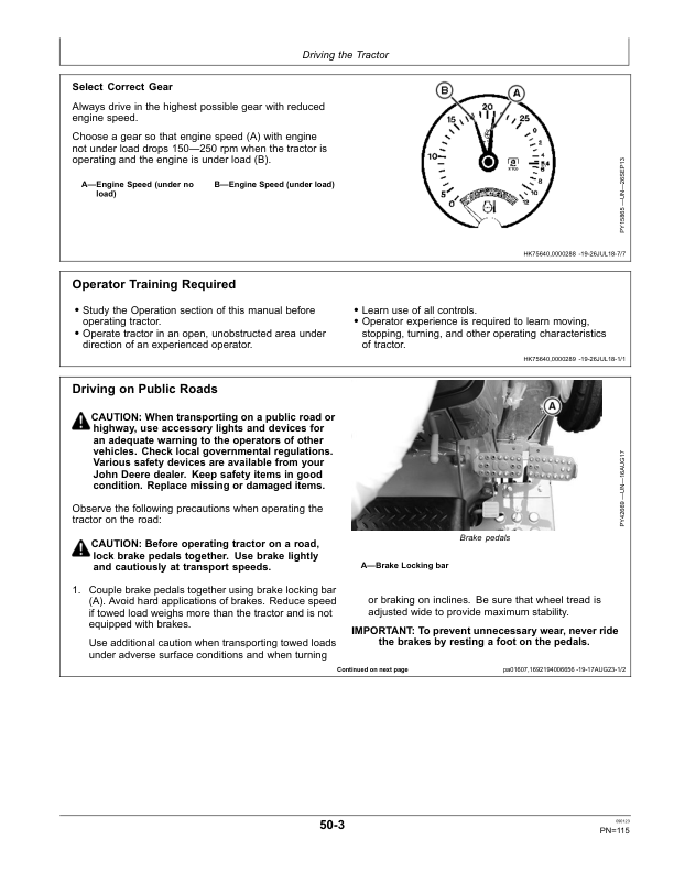 John Deere 5036D, 5038D, 5039D, 5042D, 5045D, 5050D, 5105D, 5205D, 5005D Tractors (India) Operator's Manual (OMSJ20895) - Image 3