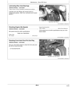 Alternative view of John Deere 5083EN, 5093EN, 5101EN (Tier 2) Tractors Maintenance Guide (October 2008) (-360000 OOS) (-370000 Cab) Operator's Manual (OMSJ294044)