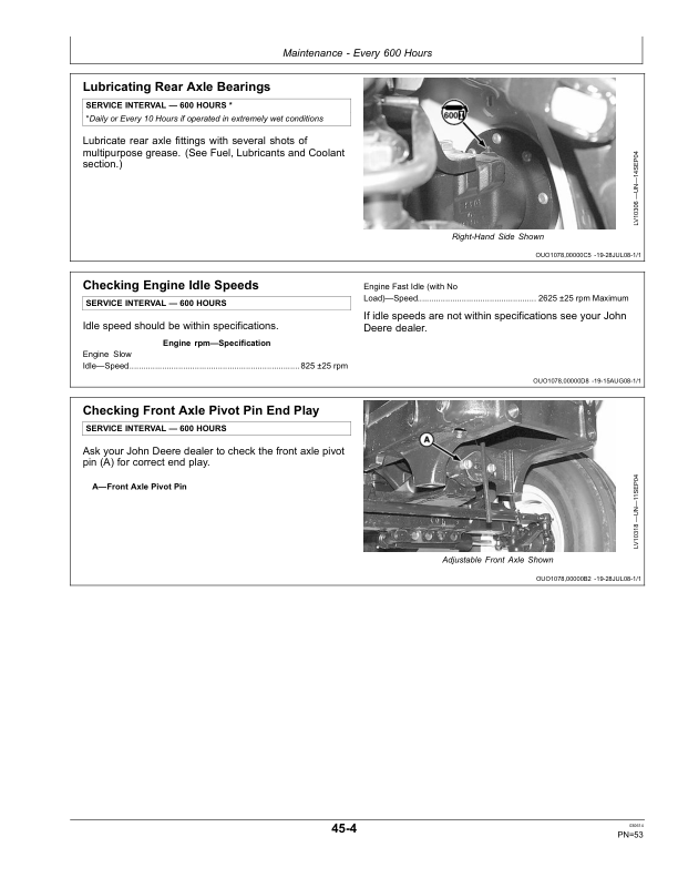 John Deere 5083EN, 5093EN, 5101EN (Tier 2) Tractors Maintenance Guide (October 2008) (-360000 OOS) (-370000 Cab) Operator's Manual (OMSJ294044) - Image 2