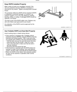 Alternative view of John Deere 5305 Tractor Operator's Manual (OMSJ32771)