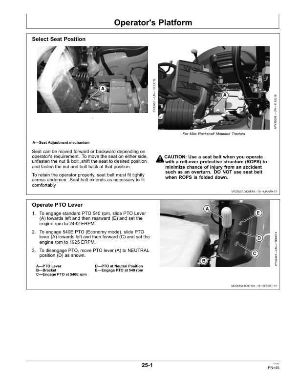 John Deere 3028EN, 3036EN Tractor Operator's Manual (OMSJ33298) - Image 2