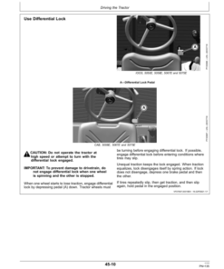 Alternative view of John Deere 5050E, 5058E, 5067E, 5075E (Stage V) Tractors (European Edition) Operator's Manual (OMSJ36816)