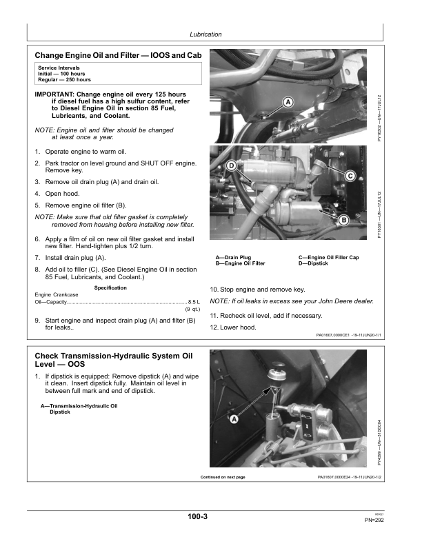 John Deere 5055E, 5065E, 5075E Tractors (Morocco Edition) Operator's Manual (OMSJ37005) - Image 2