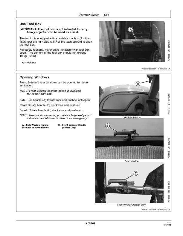 John Deere 5055E, 5065E, 5075E Tractors (Morocco Edition) Operator's Manual (OMSJ37005) - Image 4
