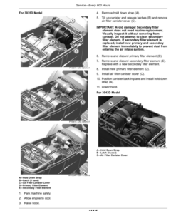 Alternative view of John Deere 3025D, 3035D, 3043D Tractors, Operator’s Manual (North American) Operator's Manual (OMSJ42839)