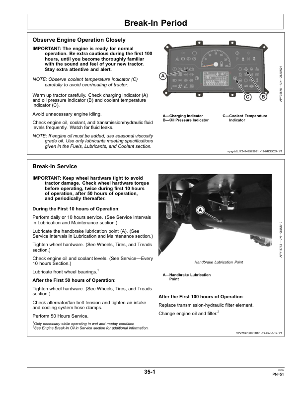 John Deere 5045D, 5050D Tractors (Export Edition) Operator's Manual (OMSJ46110) - Image 2
