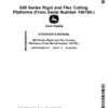 John Deere 600 Series Rigid, Flex Cutting Platforms (From Serial Number 140100-) Operator's Manual (OMSKD600MY23T)