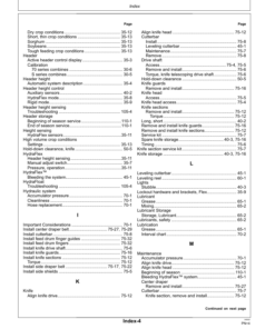 Alternative view of John Deere 730FD, 735FD, 740FD, 745FD Flexible Draper Platforms Operator's Manual (OMSKD700FDT)