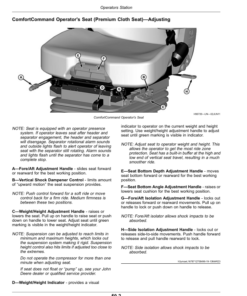 Alternative view of John Deere S550 Combines (150100-) Operator's Manual (OMSKDS500MY24)