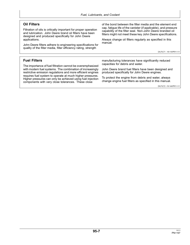 John Deere 5085M, 5100M, 5100MH, 5115M & 5115ML Tractors (IT4 Engines) (Mfg in USA) Operator's Manual (OMSU30056) - Image 2