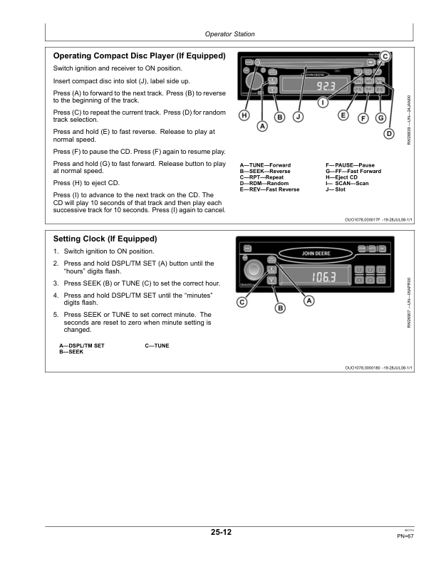 John Deere 5083EN, 5093EN, 5101EN (Stage IIIA) Tractors (July 2011) (461000-) Operator's Manual (OMSU30116) - Image 2