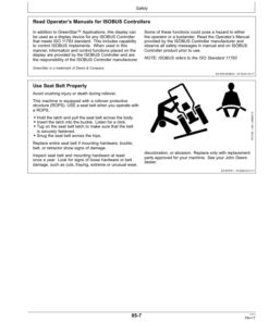 Alternative view of John Deere 5076E 5076EL 5082E 5090E 5090EL, 5090EH Tractors Operator's Manual (OMSU30479)
