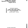 John Deere 5085M, 5100M, 5100MH, 5100ML, 5115M, 5115ML (Stage IIIB) Tractors Operator's Manual (OMSU35591)