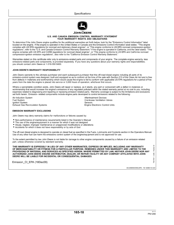 John Deere 5083EN, 5093EN, 5101EN (Tier 3) Tractors (July 2011) (461000-) Operator's Manual (OMSU36372) - Image 3