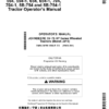 John Deere 554, 554-1 , 654, 654-1, 704, 704-1, 5B-754& 5B-754-1 Tractors (Stage III Emission)Asian Edition Operator's Manual (OMSU38785)