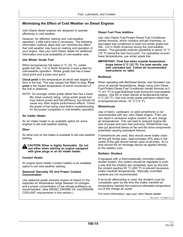 John Deere 5085M, 5095M, 5105M (Stage IIIA) Tractors (Mexico Export)(January 2015) Operator's Manual (OMSU41152) - Image 2