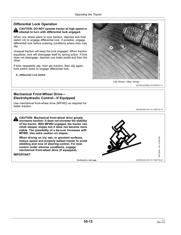 John Deere 5075M, 5085M, 5100M, 5115M Stage IIIB) Tractors (European, September 2014) Operator's Manual (OMSU41643) - Image 2