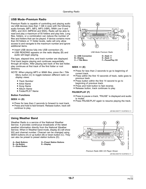 John Deere 5075M, 5085M, 5100M, 5115M Stage IIIB) Tractors (European, September 2014) Operator's Manual (OMSU41643) - Image 4