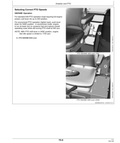 Alternative view of John Deere 5085E & 5100E (FT4) Tractors (April 2015) Operator's Manual (OMSU41692)