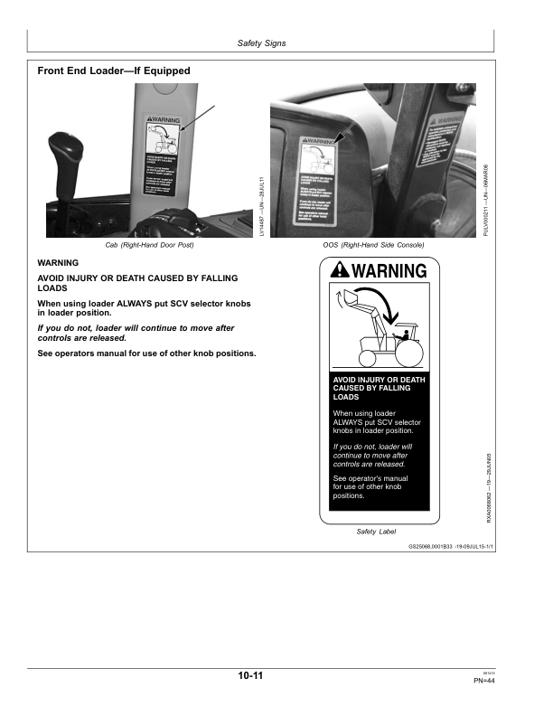 John Deere 5085M, 5095M & 5105M(Stage IIIA) Tractors Mexico Edition (October 2015) Operator's Manual (OMSU44926) - Image 4