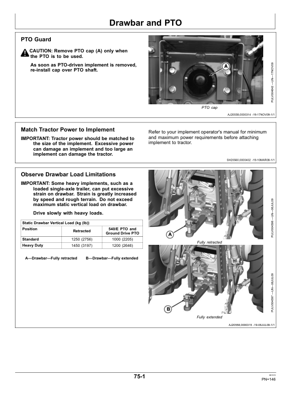 John Deere 5085M, 5095M & 5105M Tractors(Stage IIIA)Export Edition (October 2015) Operator's Manual (OMSU45984) - Image 2