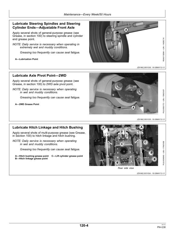 John Deere 5085M, 5095M & 5105M Tractors(Stage IIIA)Export Edition (October 2015) Operator's Manual (OMSU45984) - Image 3