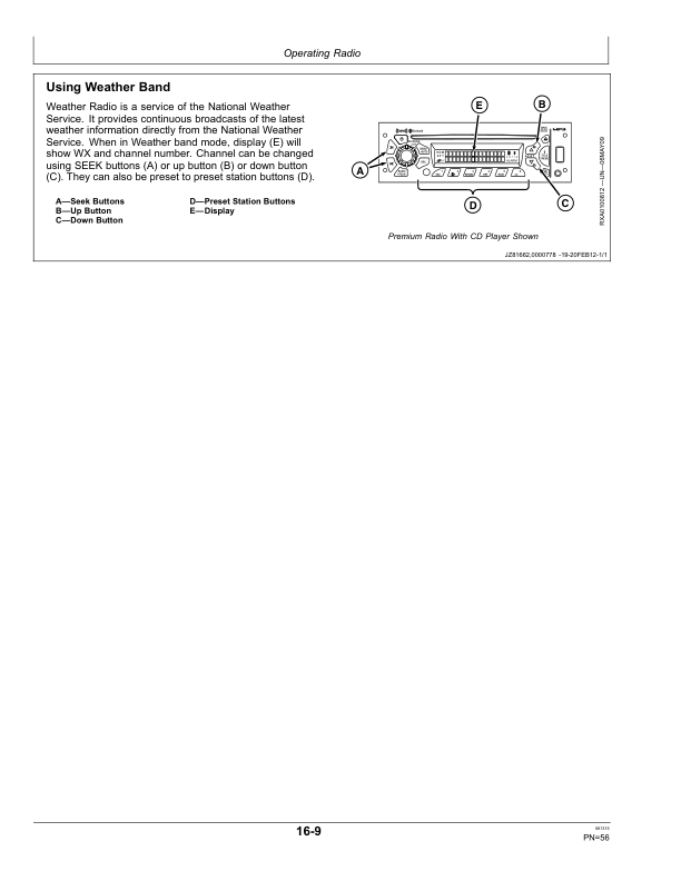 John Deere 5085M, 5095M & 5105M Tractors(Stage IIIA)Export Edition (October 2015) Operator's Manual (OMSU45984) - Image 4