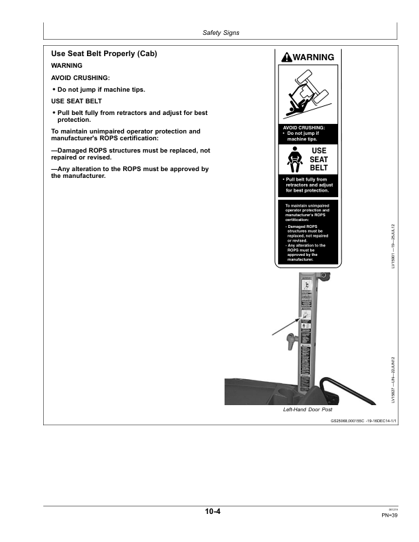 John Deere 5085M, 5100M, 5100MH, 5100ML, 5115M, 5115ML (FT4) Tractors Operator's Manual (OMSU47564) - Image 3