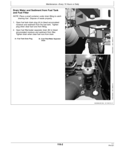 Alternative view of John Deere 5085E, 5100E (FT4) Tractors (March 2016-) (North America) Operator's Manual (OMSU47647)