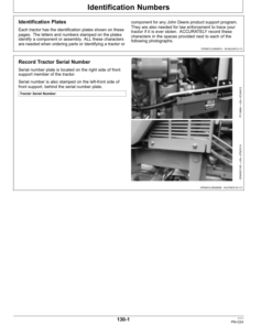 Alternative view of John Deere JD954, JD1104, JD1204-A, JD1354-A & JD1404-A Tractors Operator's Manual (OMSU51537)