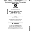 John Deere 5090E, 5090EL, 5100E (FT4) Tractors (April 2018-) (North America) Operator's Manual (OMSU54538)