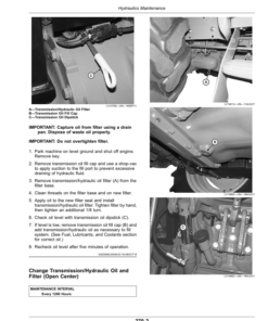 Alternative view of John Deere 5100ML, 5115ML, 5125ML (FT4) Tractors (April 2018-) Operator's Manual (OMSU55509)