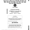 John Deere 5E-850, 5E-854, 5E-904, 5E-954, 5E-1000, 5E-1004, 5E-1200, 5E-1204 Tractors Operator's Manual (OMSU55601)