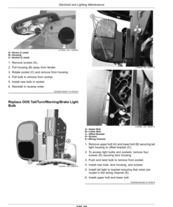 Alternative view of John Deere 5075M, 5090M, 5100M, 5100MH & 5115M (FT4) Tractors (Export with North American Configurations) Operator's Manual (OMSU56643)