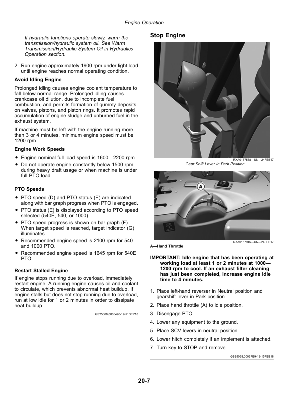John Deere 5075M, 5090M, 5100M, 5100MH & 5115M (FT4) Tractors (Export with North American Configurations) Operator's Manual (OMSU56643) - Image 4