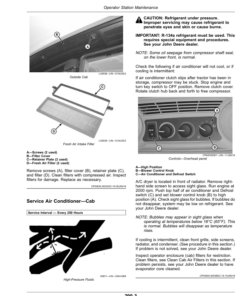 Alternative view of John Deere 6403 & 6603 Tractors Operator's Manual (OMSU57092)