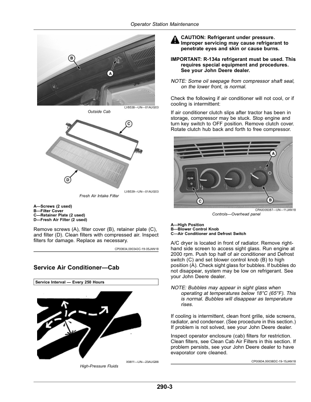 John Deere 6403 & 6603 Tractors Operator's Manual (OMSU57092) - Image 2