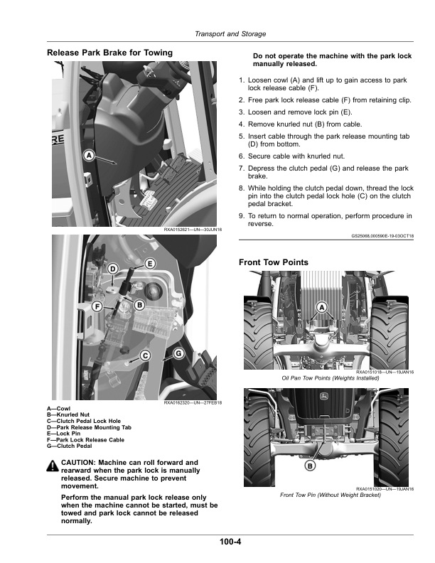 John Deere 5090R, 5100R, 5115R, 5115RH, 5125R (FT4) Tractors (Export w/North American configuration) (February 2020-) Operator's Manual (OMSU61743) - Image 3