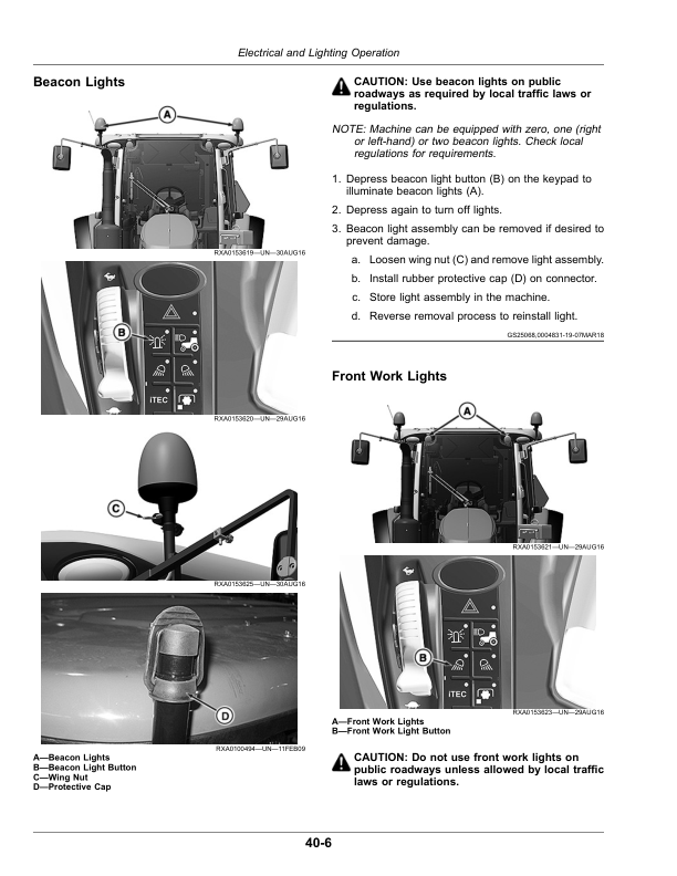 John Deere 5090R, 5100R, 5115R, 5115RH, 5125R (FT4) Tractors (Export w/North American configuration) (February 2020-) Operator's Manual (OMSU61743) - Image 4