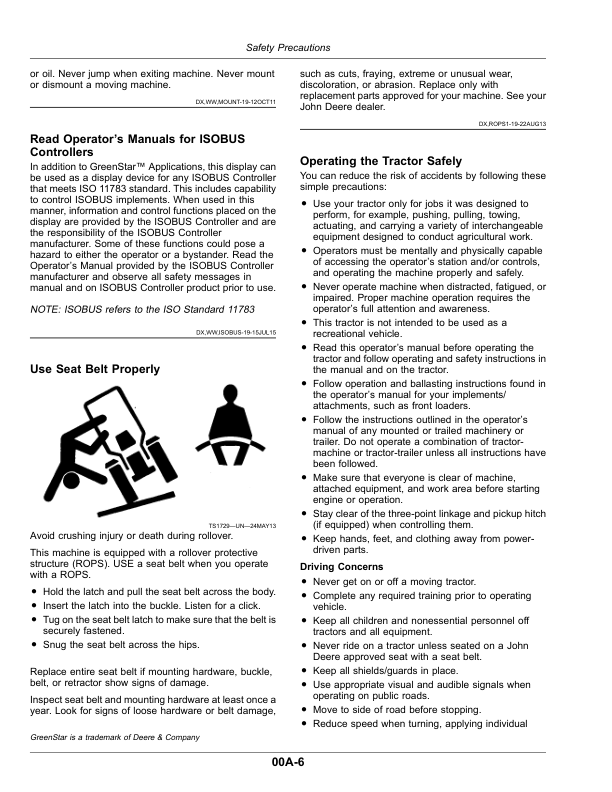 John Deere 5075M, 5090M, 5100M, 5100MH, 5115M (FT4) Tractors (February 2020-) Operator's Manual (OMSU62393) - Image 2