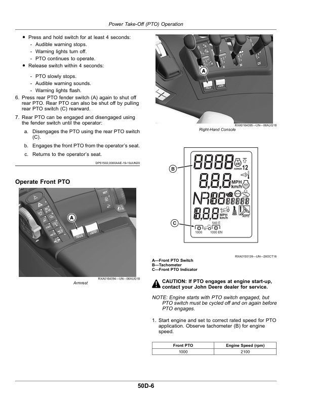 John Deere 5090R, 5100R, 5115R, 5115RH, 5125R (FT4) Tractors (November 2020-) (North America) Operator's Manual (OMSU63188) - Image 2