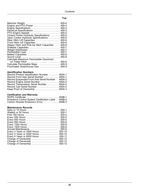 John Deere 5090R, 5100R, 5115R, 5125R (Stage IIIB) Tractors (November 2020-) (Export w/European Configuration) Operator's Manual (OMSU63218) - Image 3