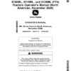 John Deere 5100ML, 5115ML, 5125ML (FT4) Tractors (November 2020-) (North America) Operator's Manual (OMSU63258)