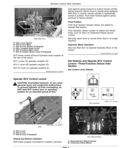 Alternative view of John Deere 6105E, 6120E, 6135E Final Tier IV Tractors (001001-) Operator's Manual (OMSU63548)
