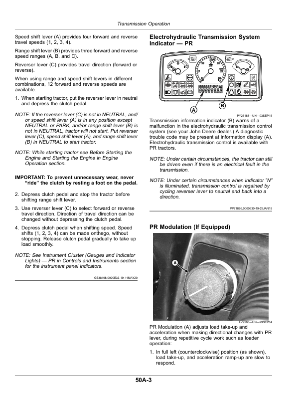John Deere 5076E, 5076EL, 5082E, 5090E, 5090EL, 5090EH Tractors (Export Edition) Operator's Manual (OMSU65174) - Image 3
