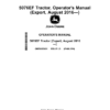 John Deere 5076EF Tractor (August 2016-) (Export Edition) Operator's Manual (OMSU65851)
