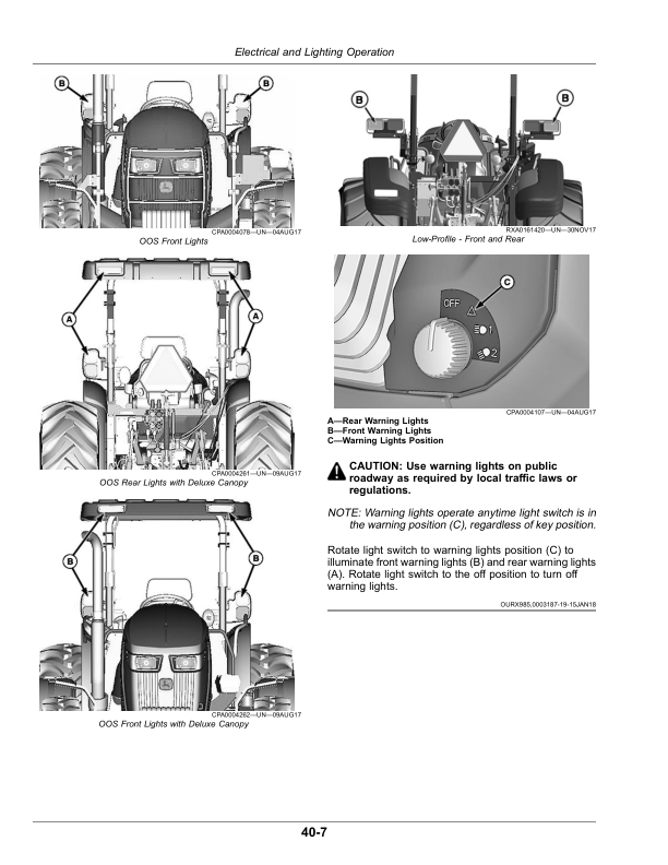 John Deere 5090E, 5090EL, 5100E (FT4) Tractors (October 2021-) (070000-) (North American) Operator's Manual (OMSU66036) - Image 3